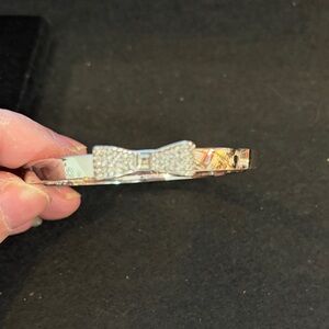 Kate Spade Silver Bow Bracelet